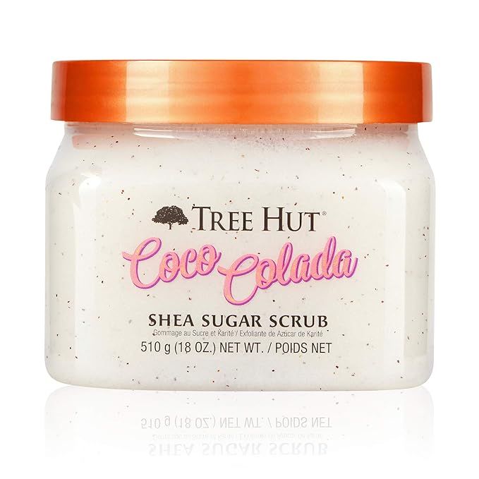 Tree Hut Shea Sugar Scrub Coco Colada, 18oz, Ultra Hydrating and Exfoliating Scrub for Nourishing... | Amazon (US)