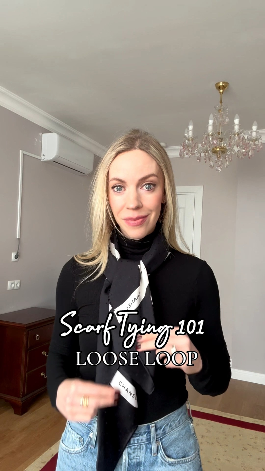 Silk scarf tying, scarf tutorial, silk scarves, spring trends 

#LTKspringtrends #LTKOver40 #LTKspring