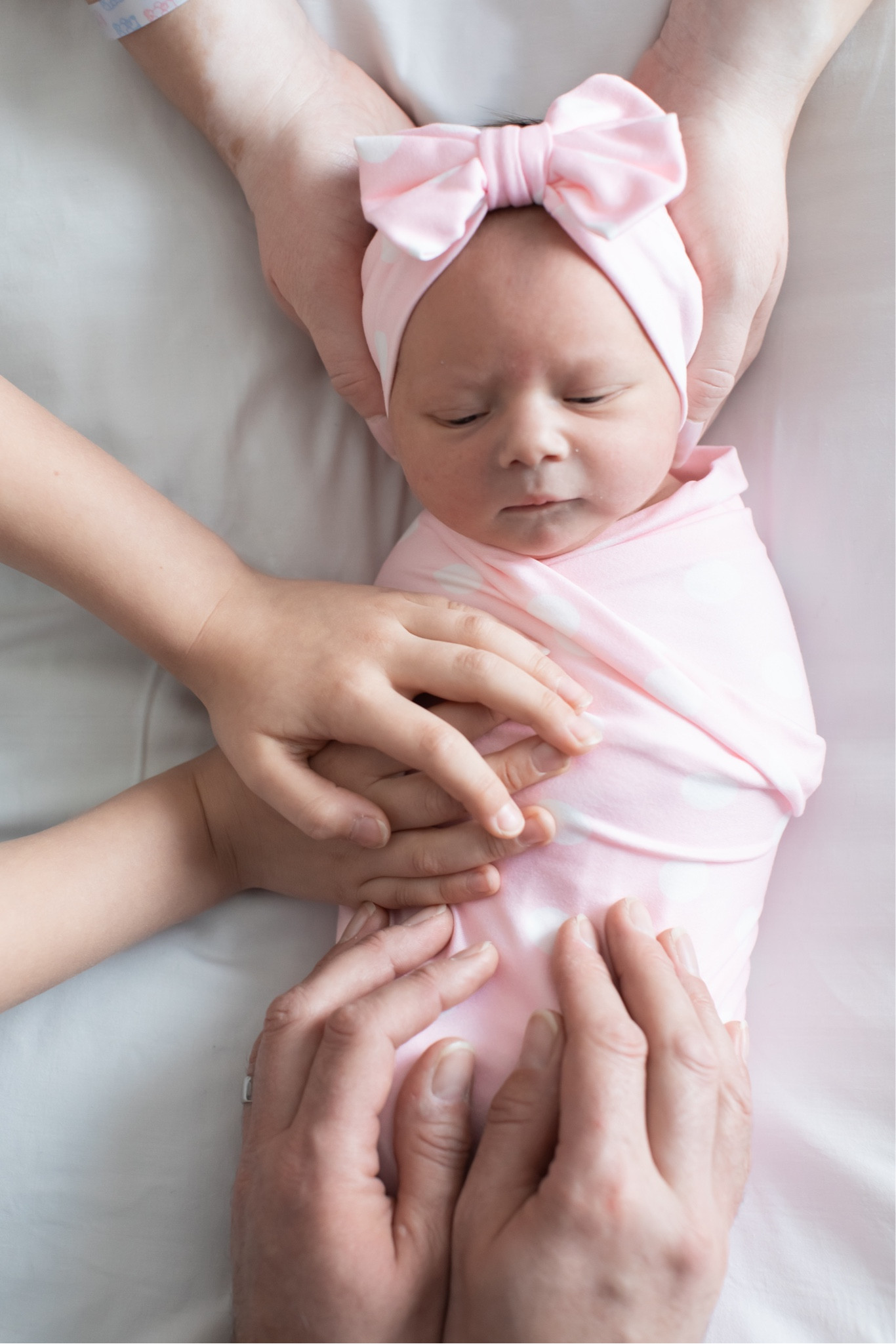 This pink polka dot swaddle with matching headband is so adorable! I love that it has a matching robe for mom which also works for the pregnant and postpartum stages!

They are so soft and pretty! 

I also linked some more of my favorite newborn baby girl swaddles, headbands, hats, and baby favorites!

Amazon baby finds, favorite find, baby girl, baby favs

#LTKFamily #LTKBaby #LTKBump