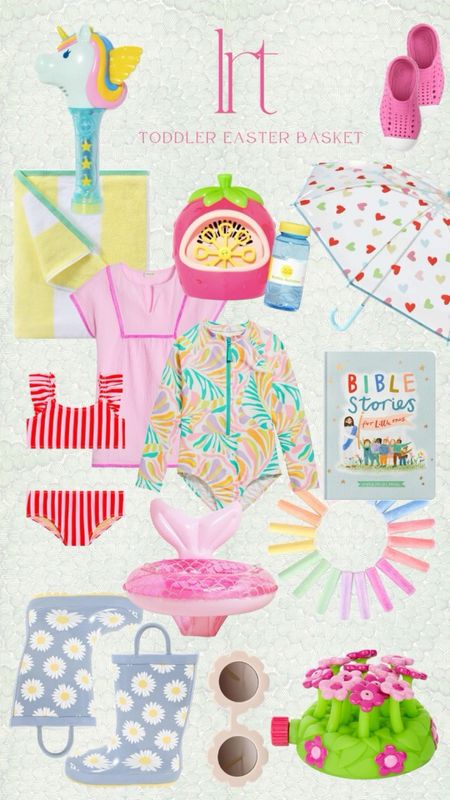 Easter basket ideas for toddler girls! 

#LTKfamily #LTKSeasonal #LTKkids