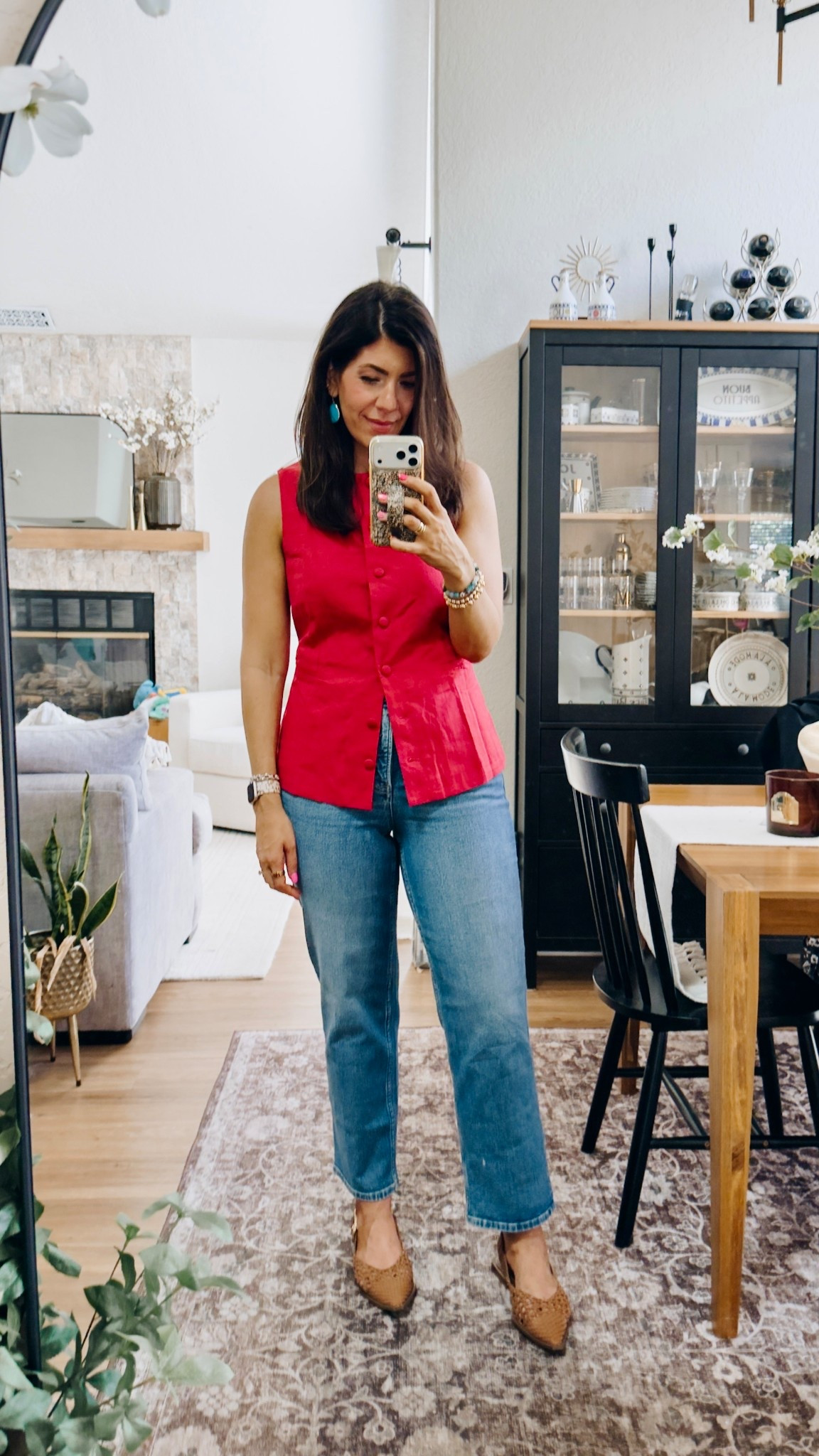 What I wore to work for casual Friday
Medium vesmedium regular shaping straight jeans/ code Meghanxspanx 

#LTKWorkwear #LTKSaleAlert #LTKTall
