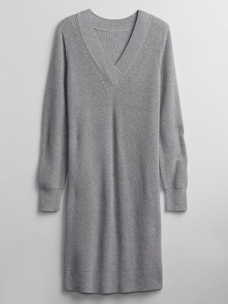V-Neck Sweater Dress | Gap Factory