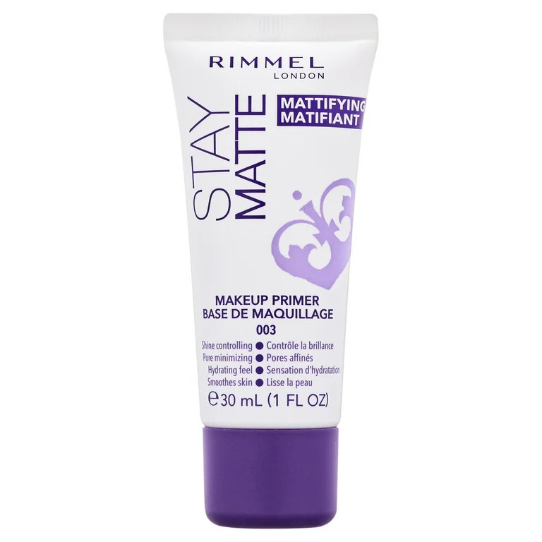 Rimmel London Stay Matte Primer, Clear, 1 fl oz | Walmart (US)