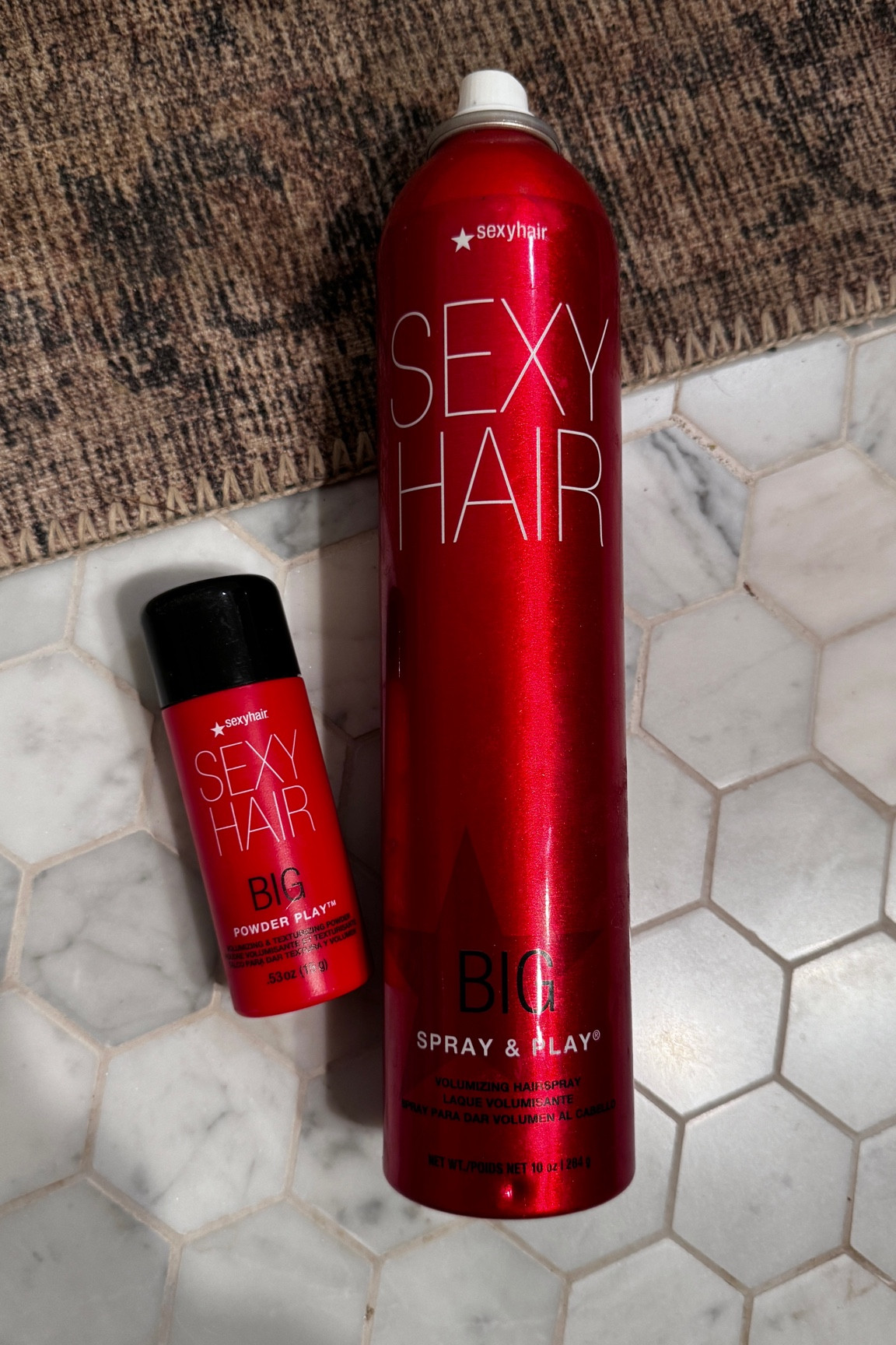 Big sexy hair products. Love the powder play to add volume! I put on at the roots and rub in. Xx

#LTKBeauty #LTKStyleTip #LTKItBag