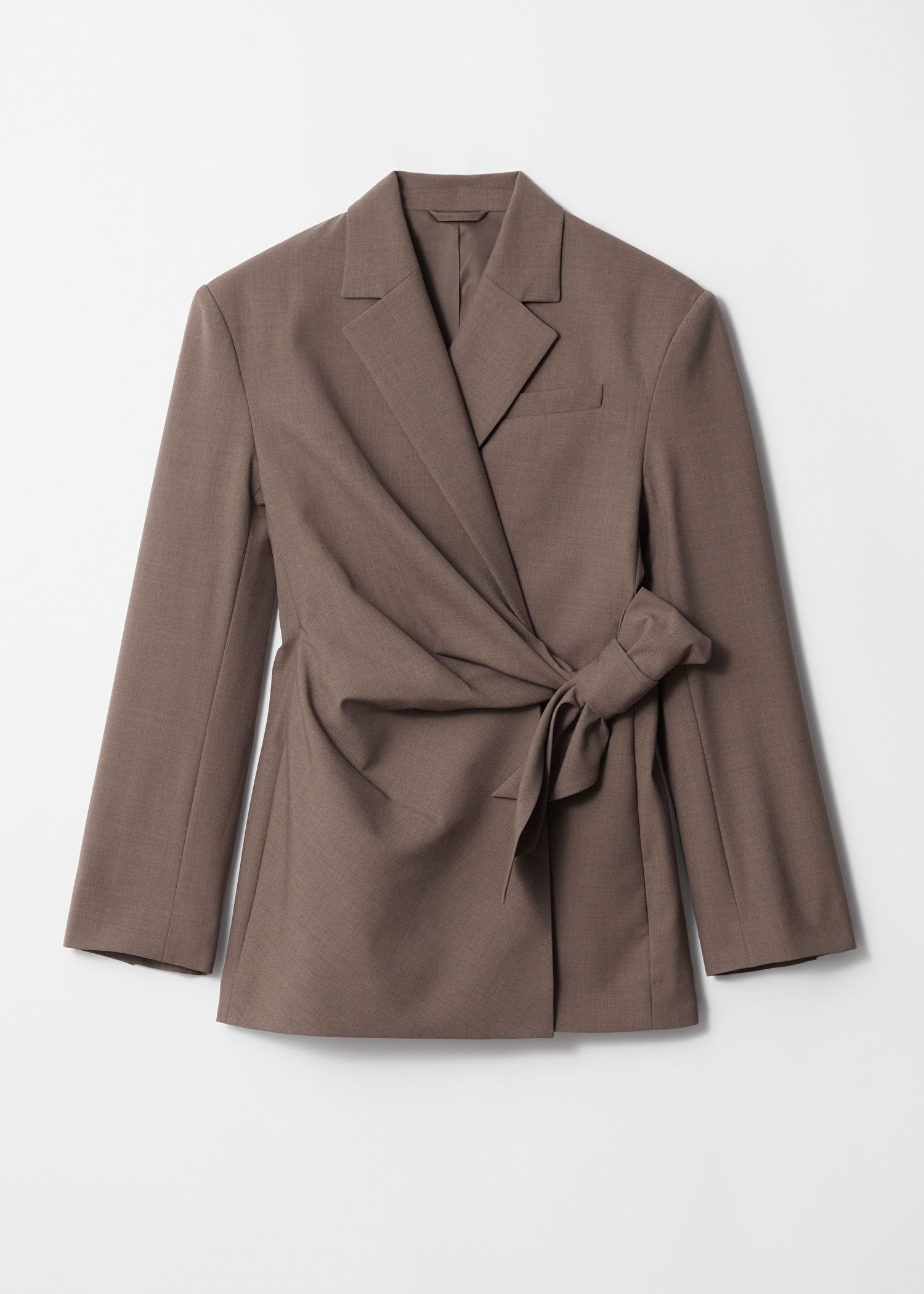 Wool-Blend Wrap Blazer | & Other Stories US