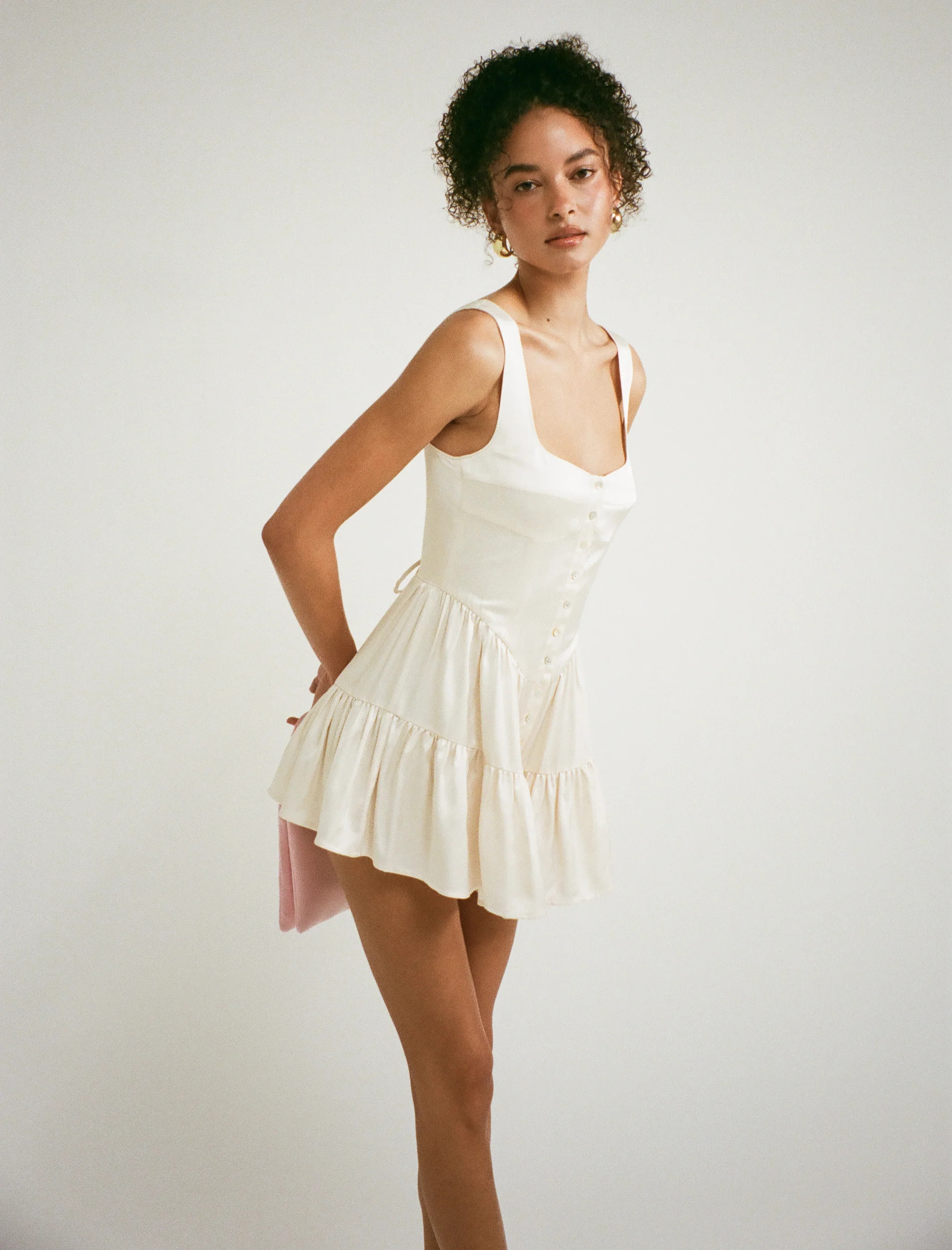 Sunwashed Romper | Ivory | Rumored