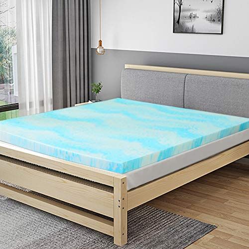 POLAR SLEEP Mattress Topper King, 3 Inch Gel Swirl Memory Foam Mattress Topper with Ventilated De... | Amazon (US)