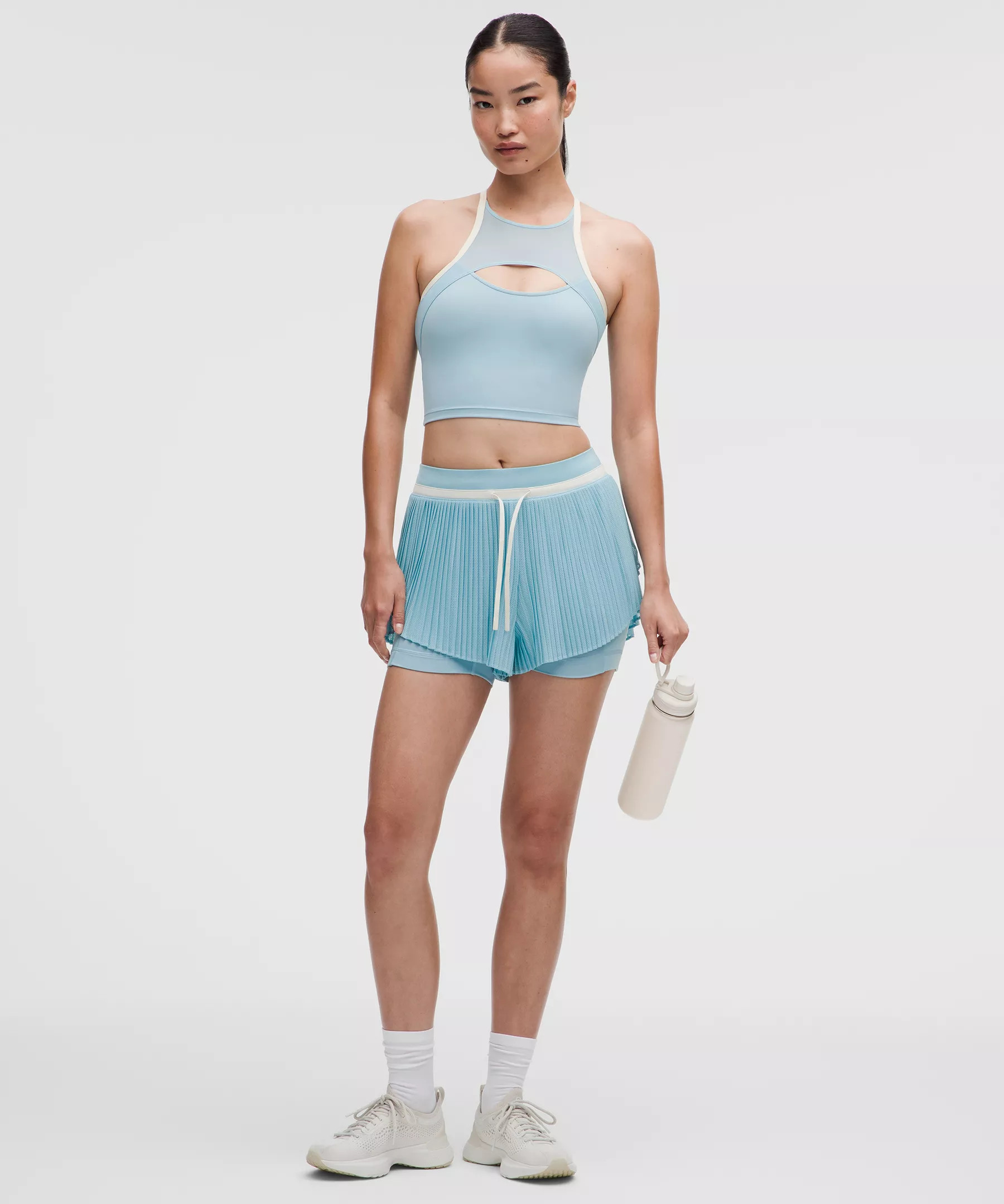 Ace Advantage High-Rise Pleated Tennis Short 2 | Lululemon (US)