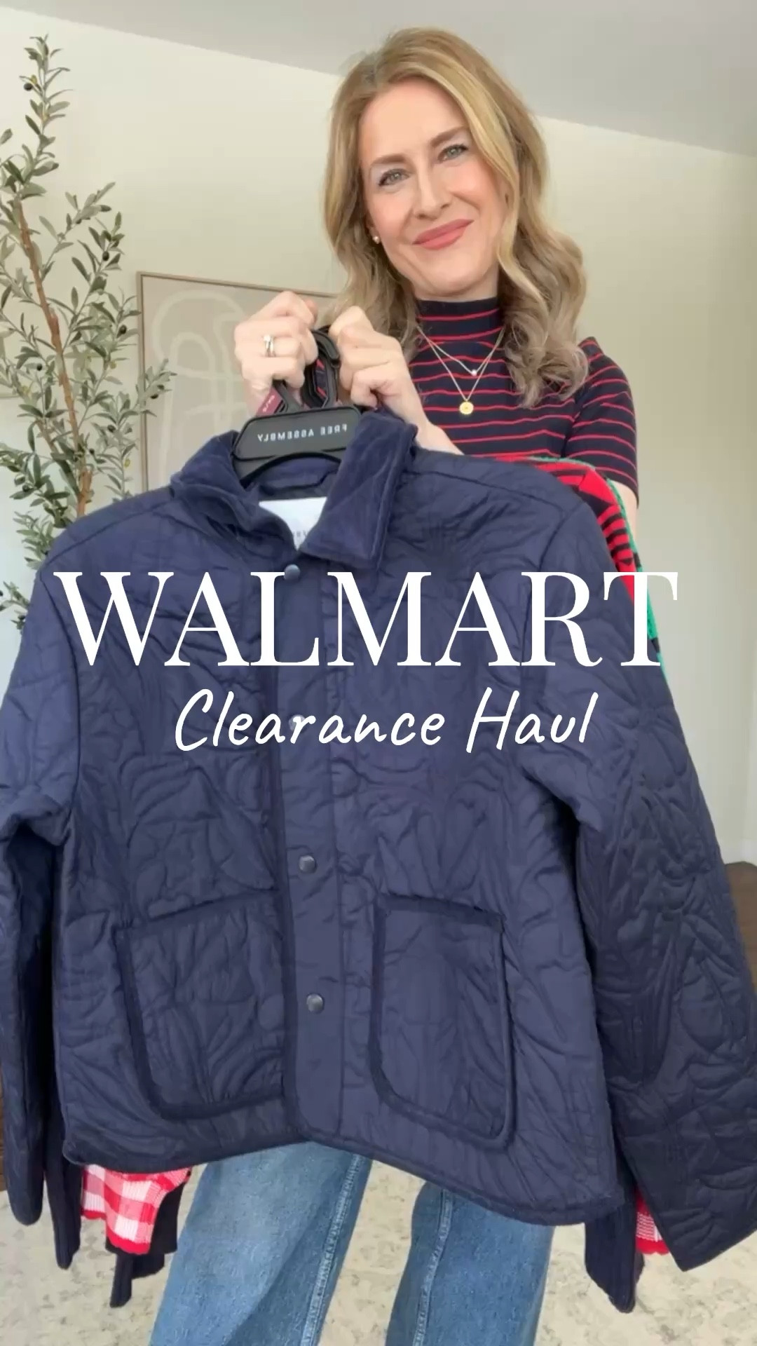 Walmart clearance haul on tops that look like JCrew or Madewell, quality is great too. I’m wearing my usual small in each. I’d size up in the green cardigan. If your size is out of stock you can easily go up in any of the sweaters. #walmartfashion 

#LTKOver40