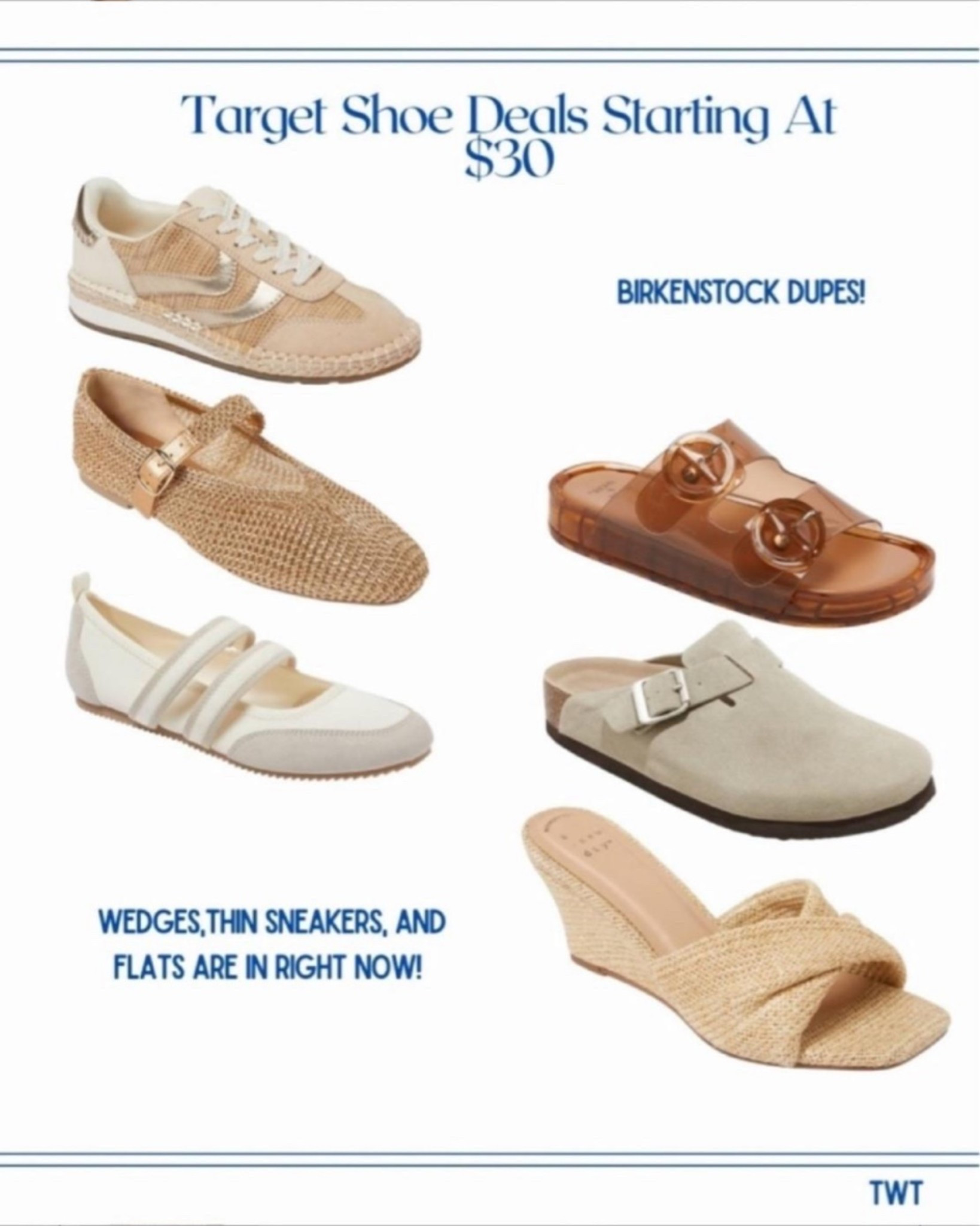Target Shoe Deals!

#LTKootd #LTKTravel #LTKWorkwear