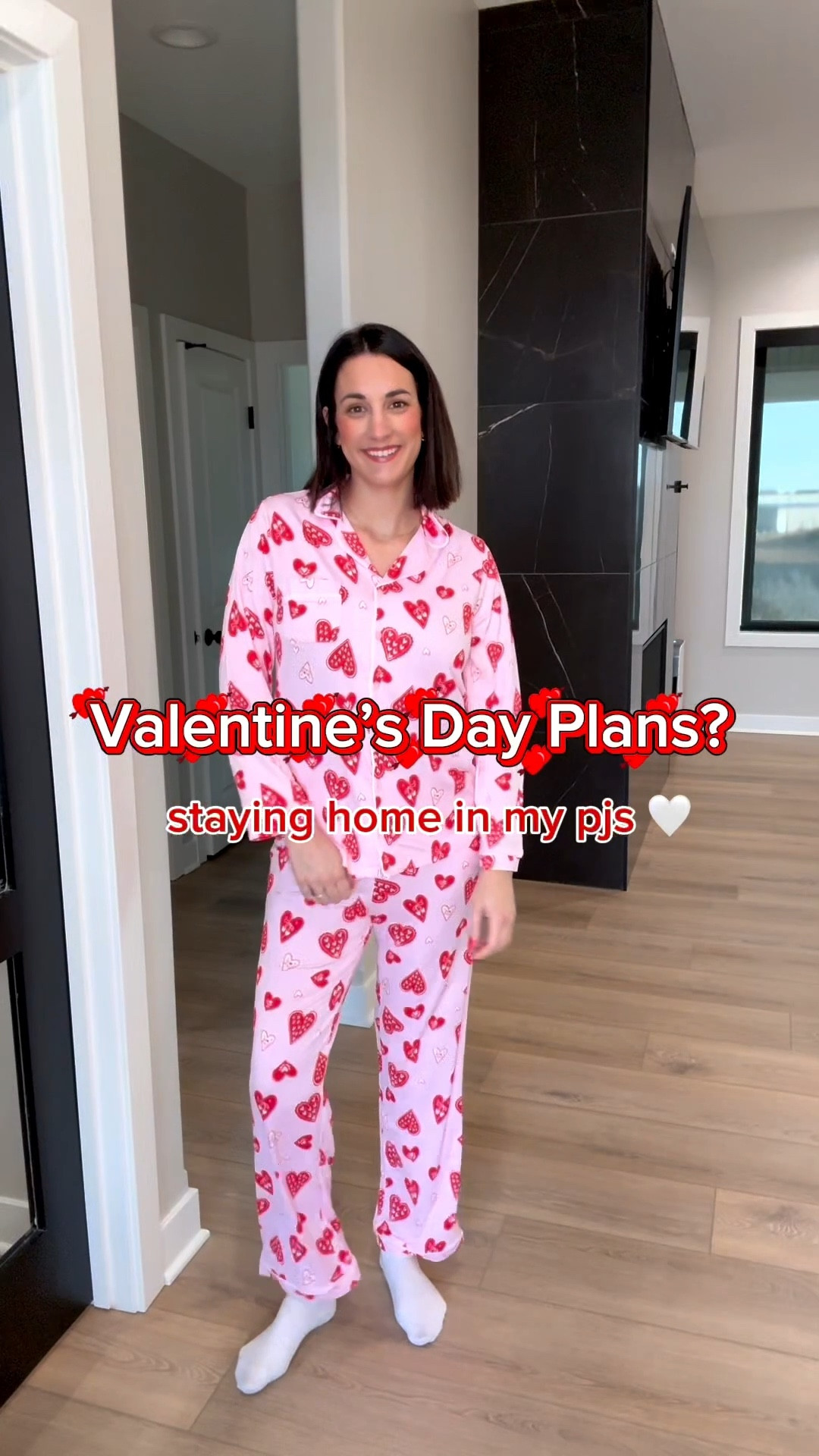 Valentines Day Plans? ❤️ staying home in my pjs 🥰

wearing size small in the hearts 
wearing size medium in the pink 

#LTKValentine #LTKootd #LTKmorningroutine