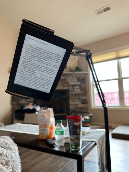 Love this kindle/iPad stand holder! Perfect for reading on the couch or in bed.  
#reading #kindle

#LTKhome