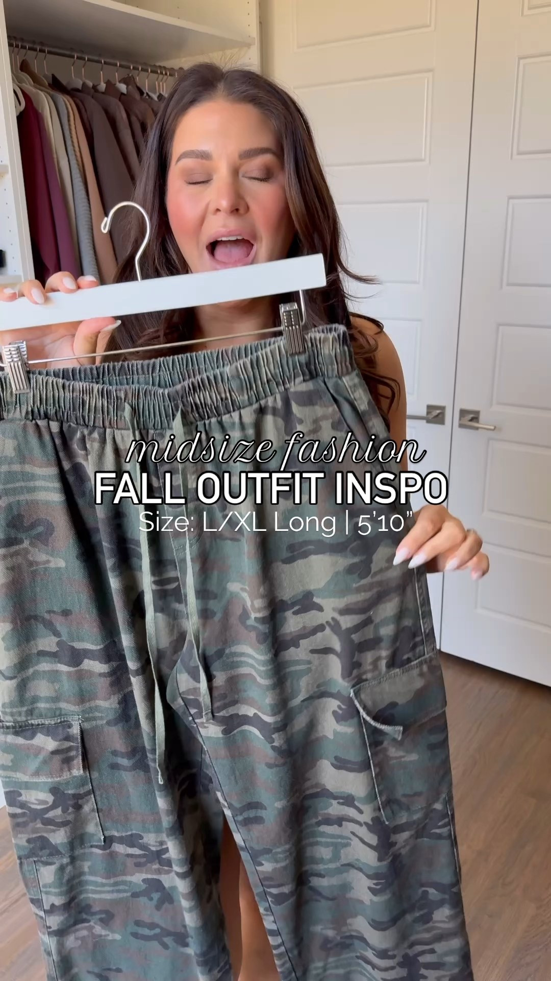 These camo cargo pants are super cute and comfy too! Paired with my favorite ribbed layering shirts and you can add a denim jacket for cooler weather. 

Sweater: Large
Pants: XL Long

millennial fashion, mom style, leggings outfit, Amazon fashion, midsize style, midsize mom style, updating my wardrobe, trendy style, cozy style, school pickup outfit

#midsizefashion #midsizestyle #amazonfinds #amazonfashion #amazonmusthaves #stylereels #fashionreels #casualfashion

#LTKStyleTip #LTKFindsUnder50 #LTKMidsize