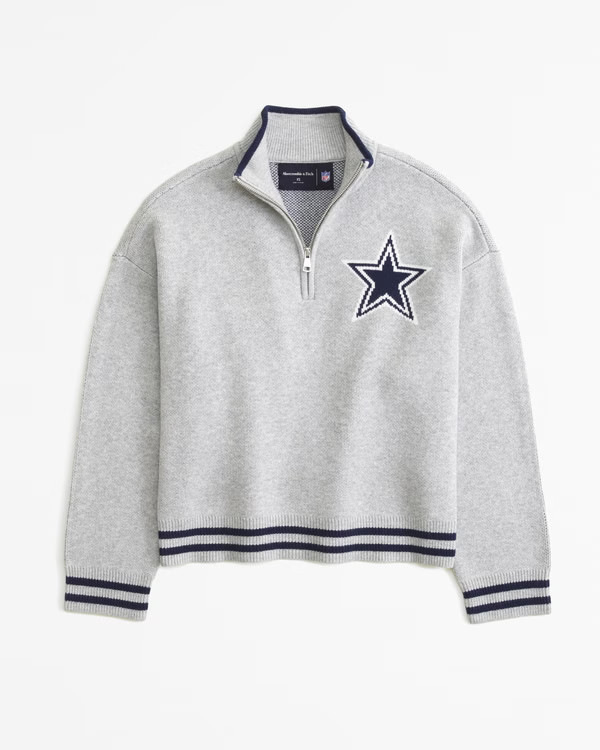 Dallas Cowboys LuxeLoft Half-Zip | Abercrombie & Fitch (US)