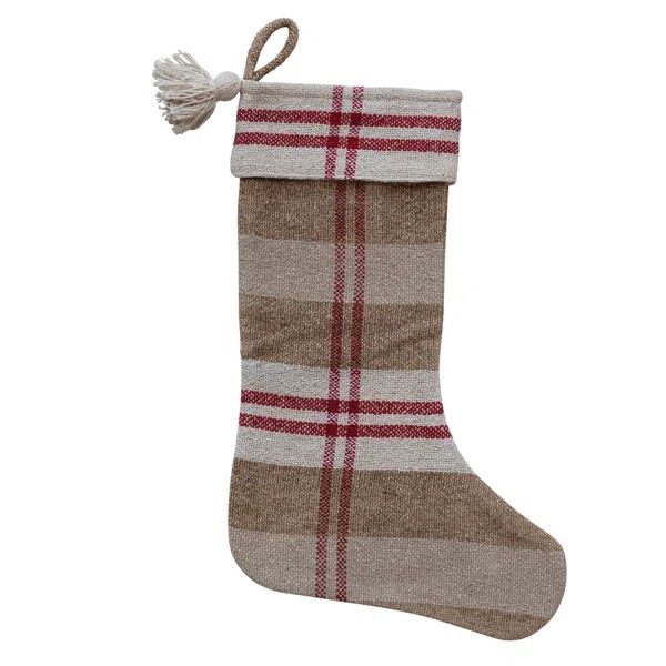 Cotton and Recycled Chenille Stocking | Wayfair North America