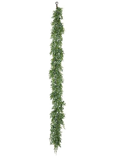 Sullivans Christmas Juniper Pine Artificial Garland, Christmas Decorations, Christmas Garland, Christmas Garland for Mantle, Mantle Decorations, Mantle Garland Christmas, Pine Garland, Green, 48" Long | Amazon (US)