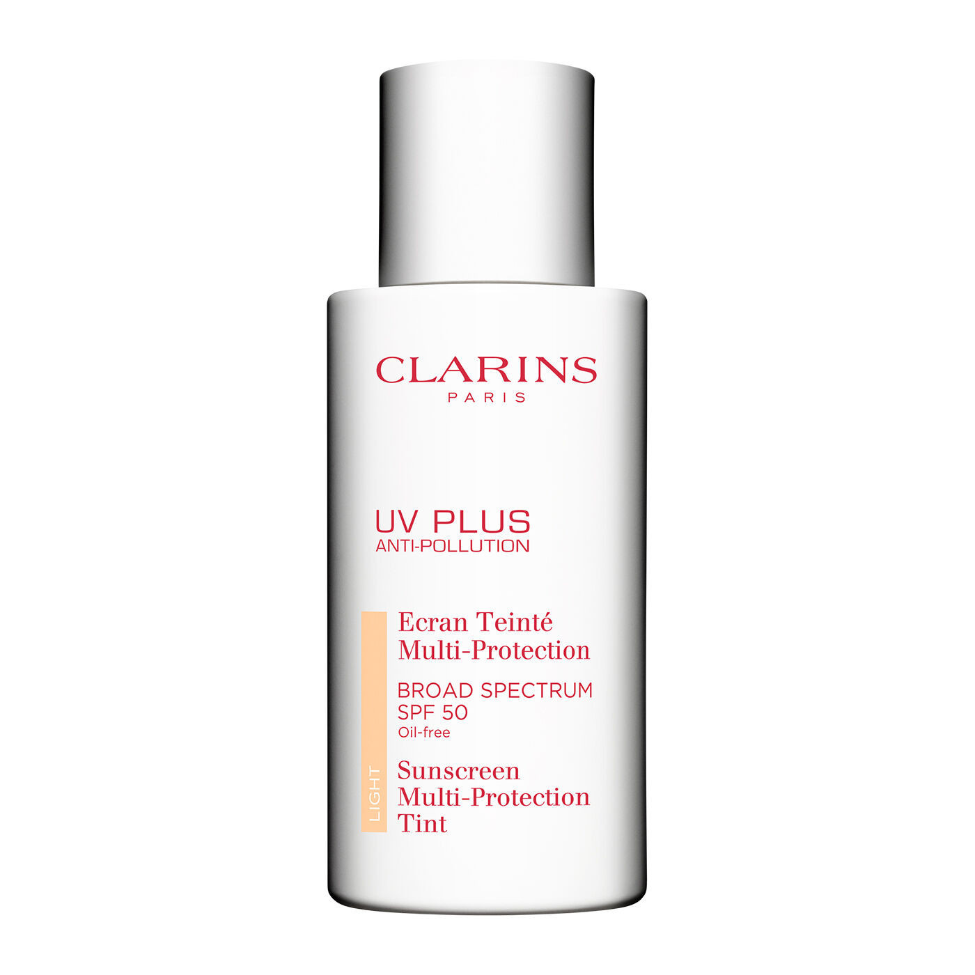 Clarins UV PLUS Anti-Pollution Tinted Sunscreen SPF 50 1.7 Oz. - 01 light | Clarins USA