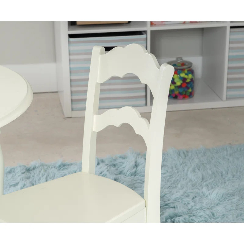 Charlie Kids 3 Piece Play Or Activity Table and Chair Set | Wayfair North America