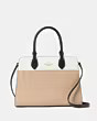 Madison Colorblock Saffiano Leather Medium Satchel | Kate Spade Outlet