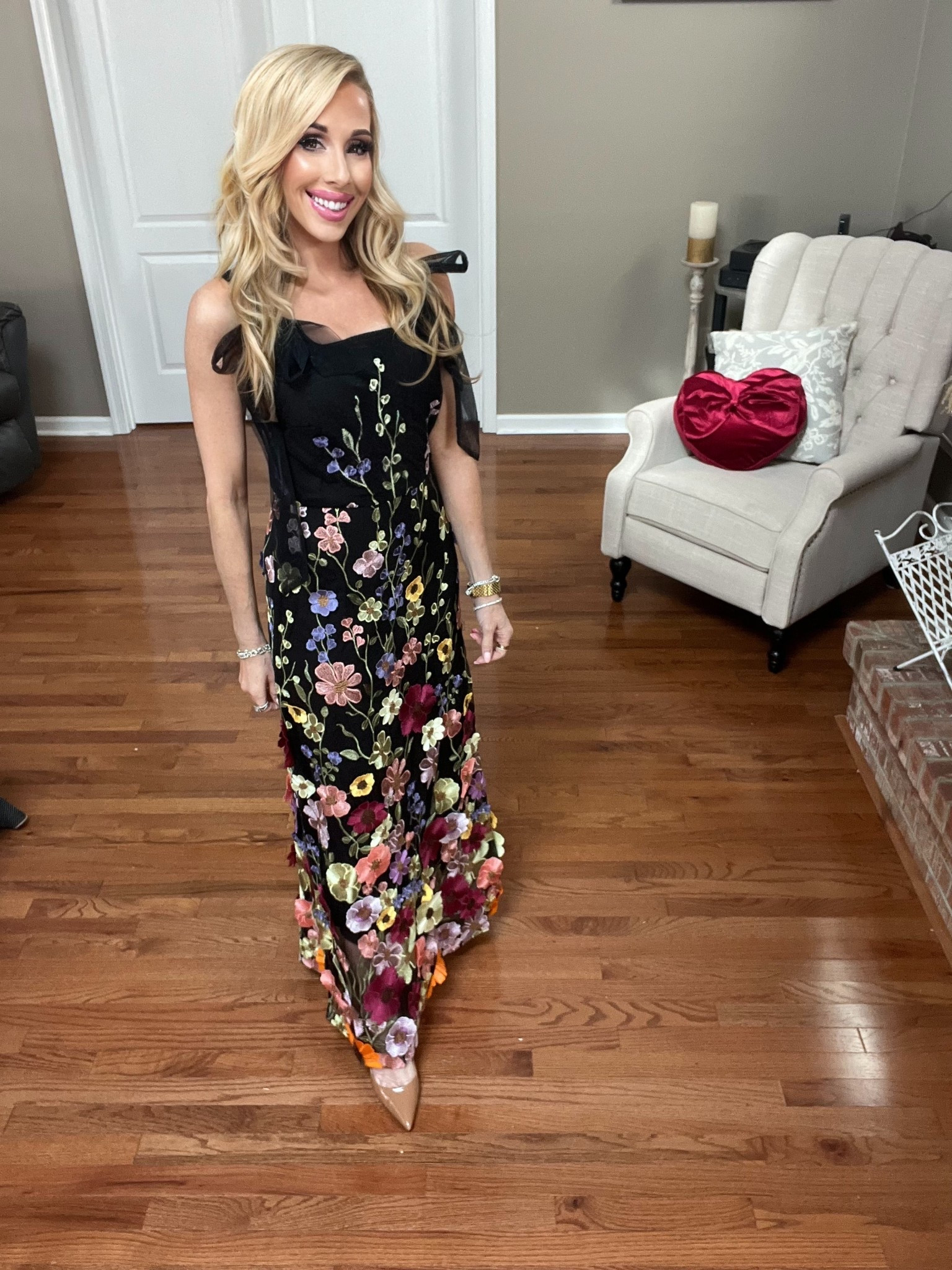 Gorgeous floral tulle maxi dress 💝💝

#LTKPetite #LTKWedding #LTKootd