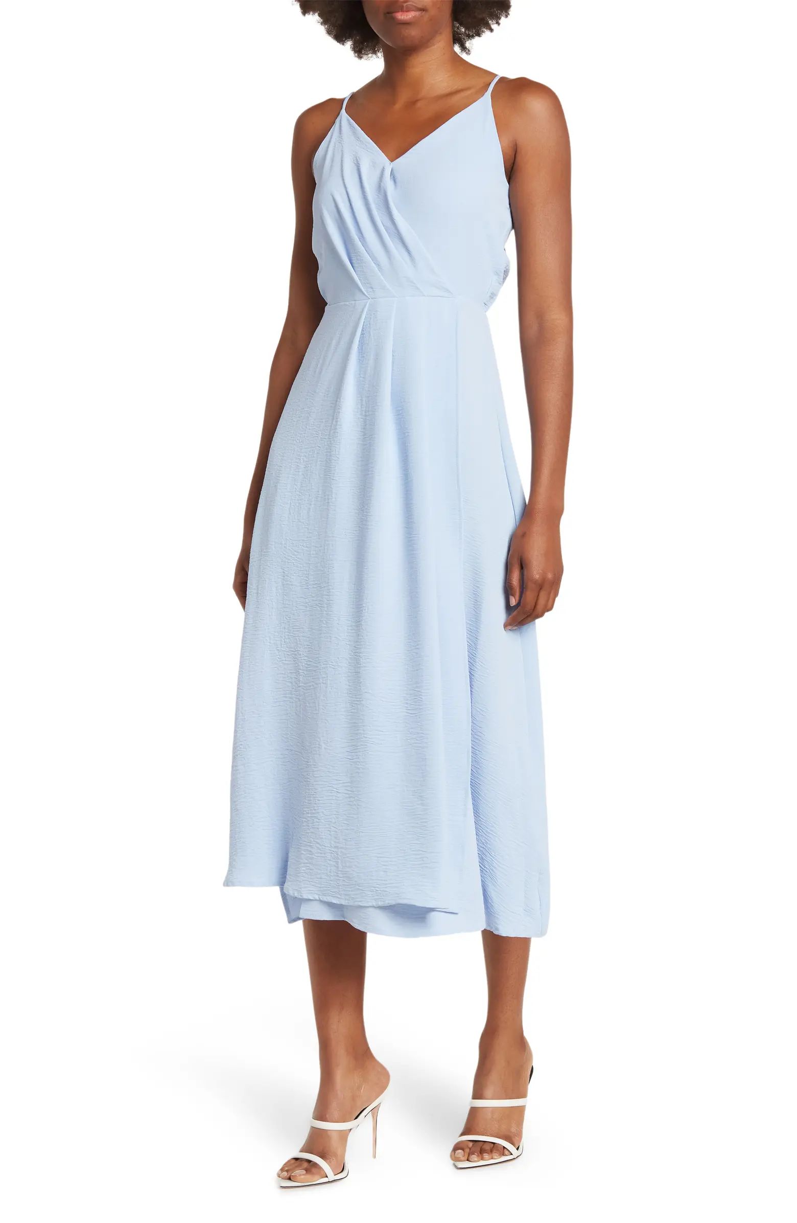 Surplice Midi Dress | Nordstrom Rack