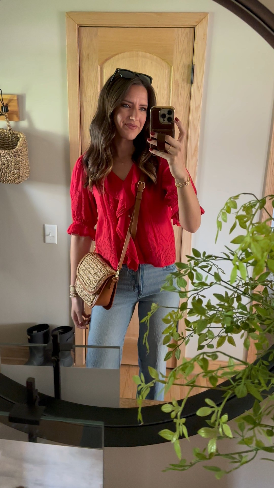 Todays outfit for a pedicure and errands 

Top - small
Jeans - size down, I’m in a 25 long 


#LTKStyleTip #LTKFindsUnder50 #LTKFindsUnder100