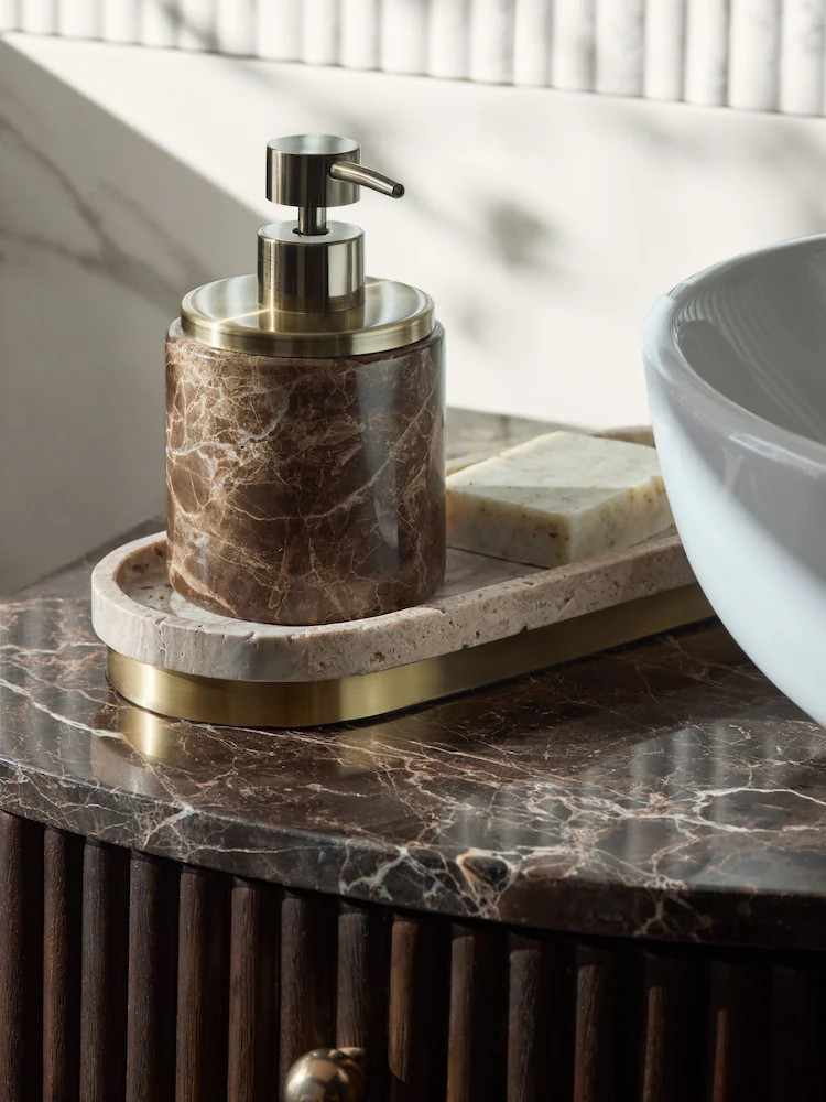 Brown Marble N. Premium Soap Dispenser | Next AU