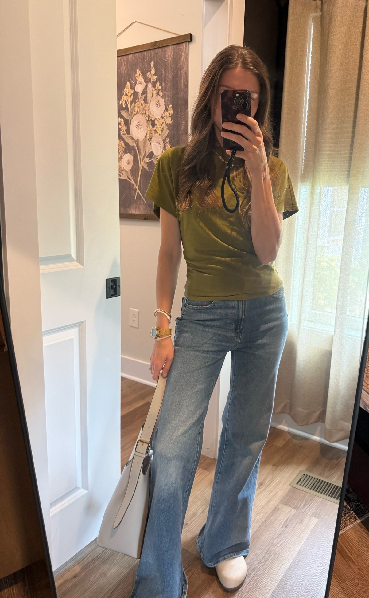 Jeans on sale and this top is $12!! Favorite target finds of. the. year!