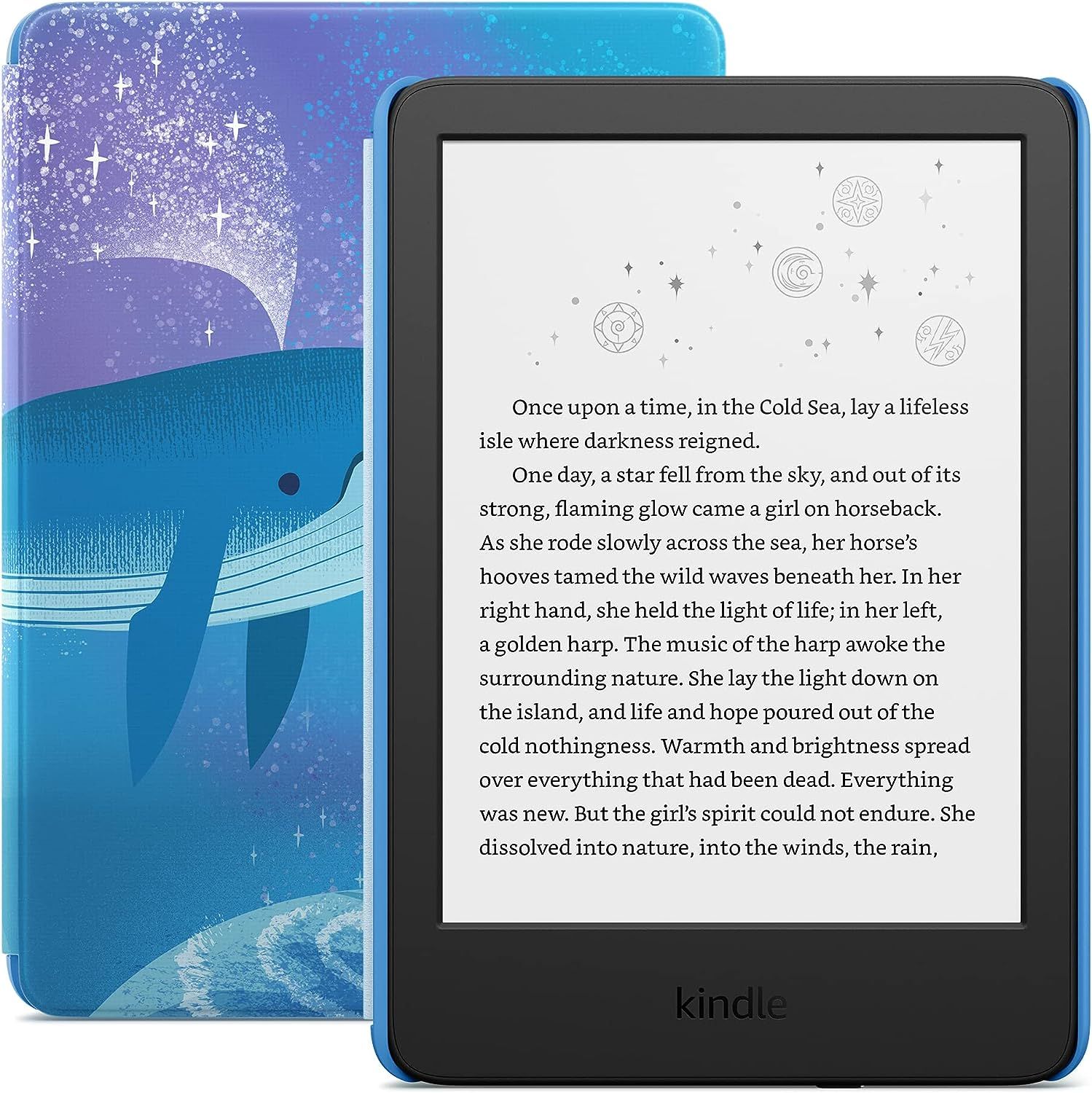 Kindle Kids (2022 release) – Includes access to thousands of books, a cover, and a 2-year worry... | Amazon (US)
