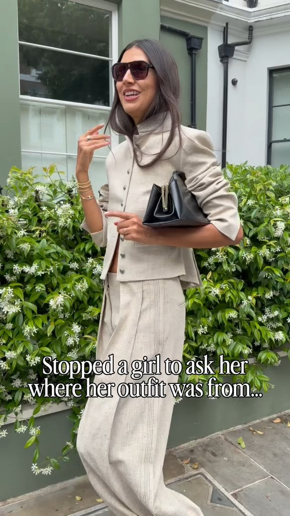 Stopped a Girl to ask where her outfit was from and ordered it there and then! 

Zara Cream co-ord set, Cream tailored outfit, Neutral monochrome look, Minimal chic outfit, Elevated daywear, Smart casual summer Outfit, Hi-Low Fashion  

 #LTKuk #LTKsummer #LTKeurope