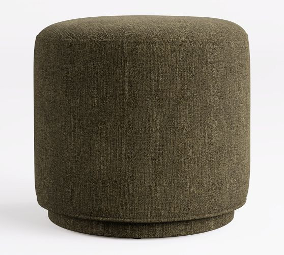 Jake Upholstered Swivel Stool | Pottery Barn (US)
