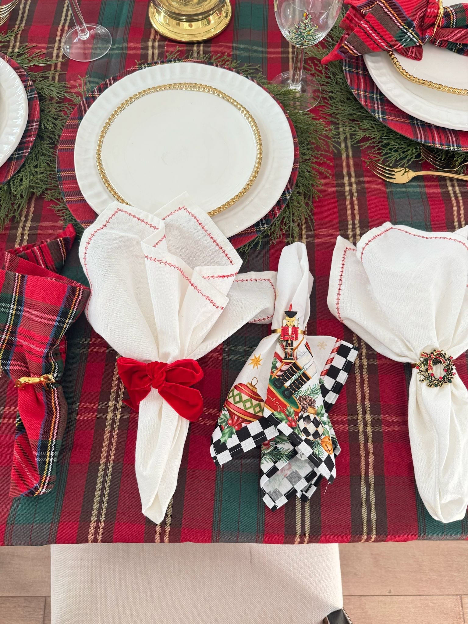 These napkin rings are perfect for a festive holiday table setting!

Follow me at @miriamobrien_ on IG and TikTok! 

#AmazonHome #AmazonHoliday #AmazonHosting #AmazonFinds 

#LTKOver40 #LTKHoliday #LTKHome