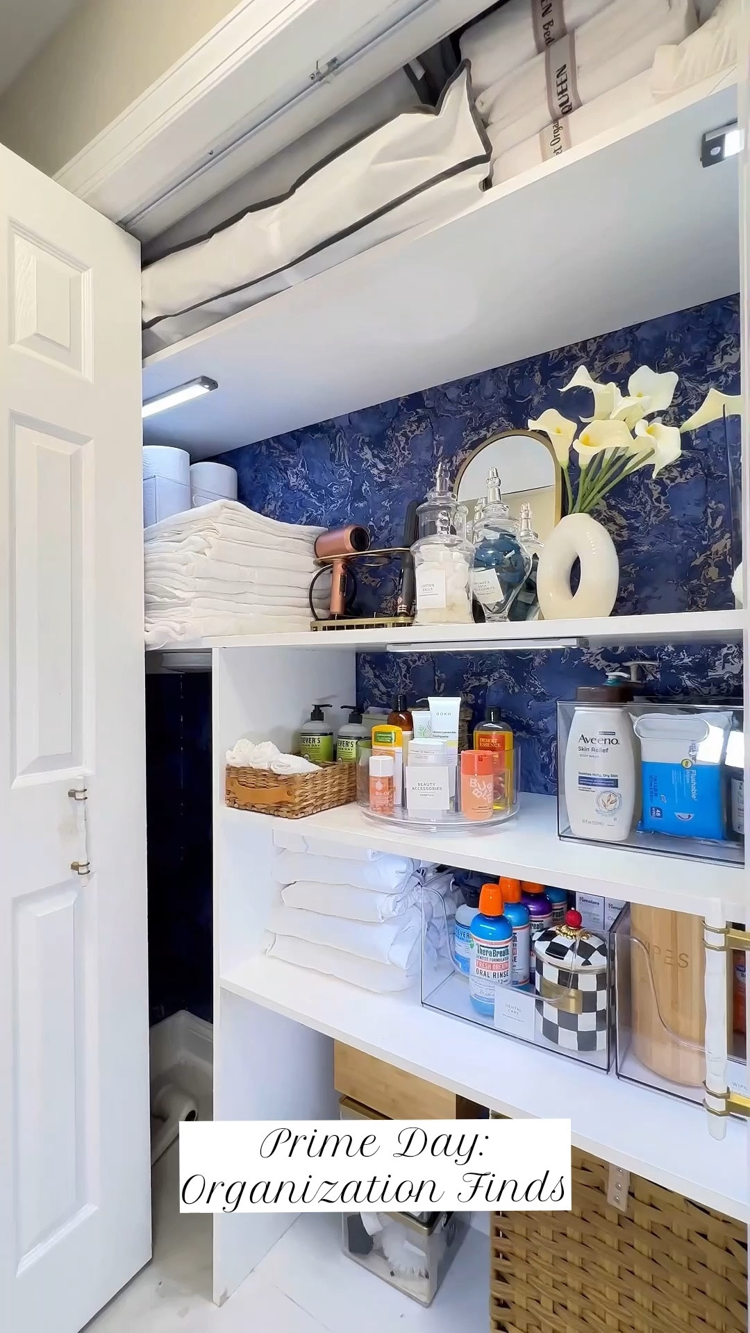 Prime day linen closet organization deals

#LTKHome #LTKSaleAlert