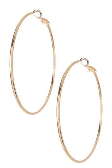 Large Basic 57mm Hoop Earrings | Nordstrom Rack