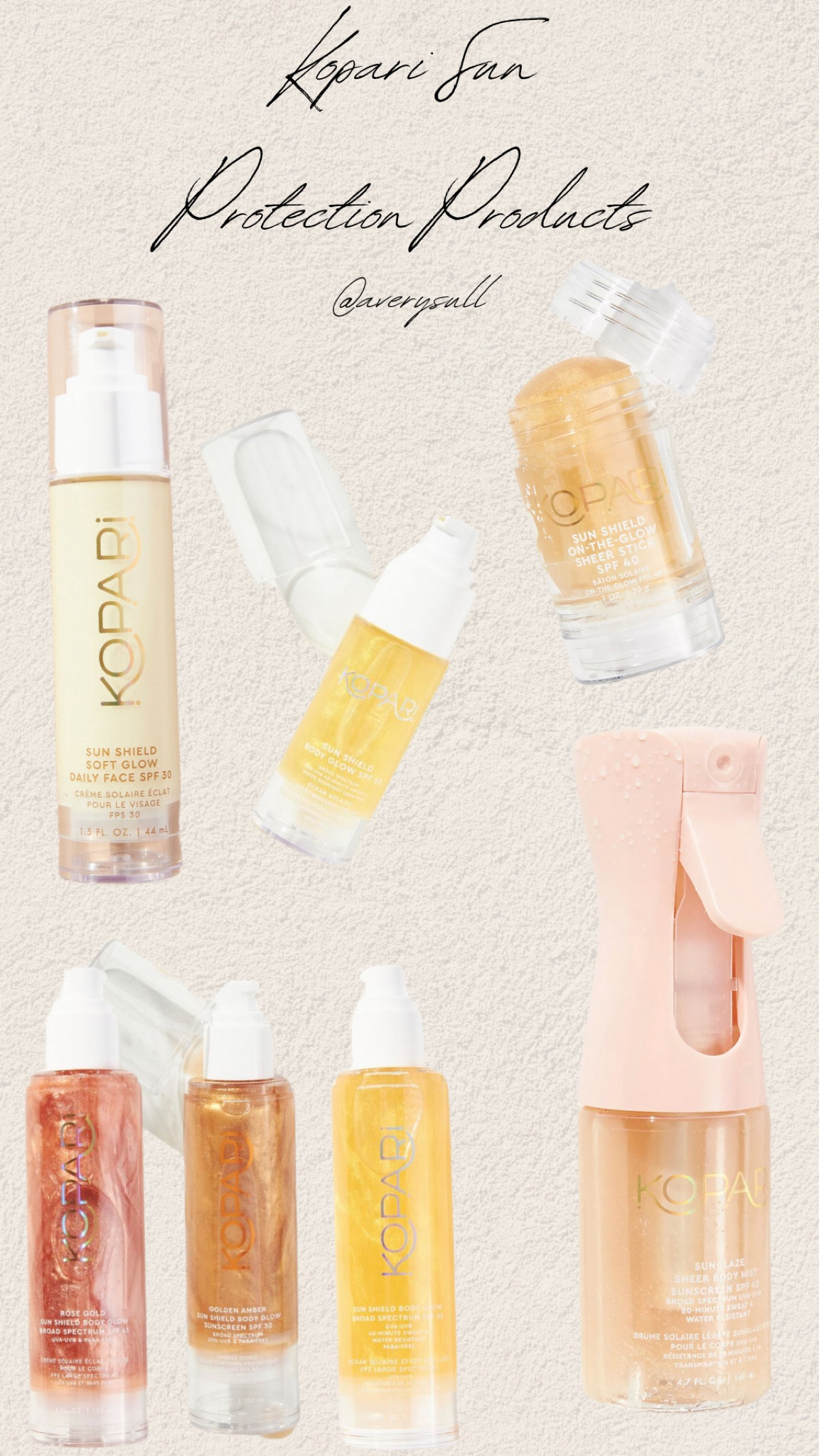 Such fun products for sun protection for summer from Kopari!!









Summer spring vacation beach trip spring break sunscreen spf shimmer glow glitter oil bikini beauty clean beauty clean girl aesthetic fashion lifestyle 

#LTKFestival #LTKSeasonal #LTKGiftGuide