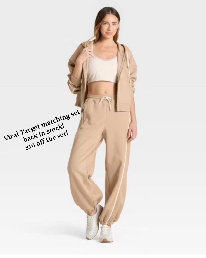Target matching set back in stock but I’m sure not for long!! Buying!

Fall fashion | target fashion | target fall fashion | matching set | joggers | barrel leg | cropped jacket | target matching set | fall outfit | amazon fashion | amazon fall | amazon matching set | 

#LTKFallSale #LTKSeasonal #LTKFindsUnder50