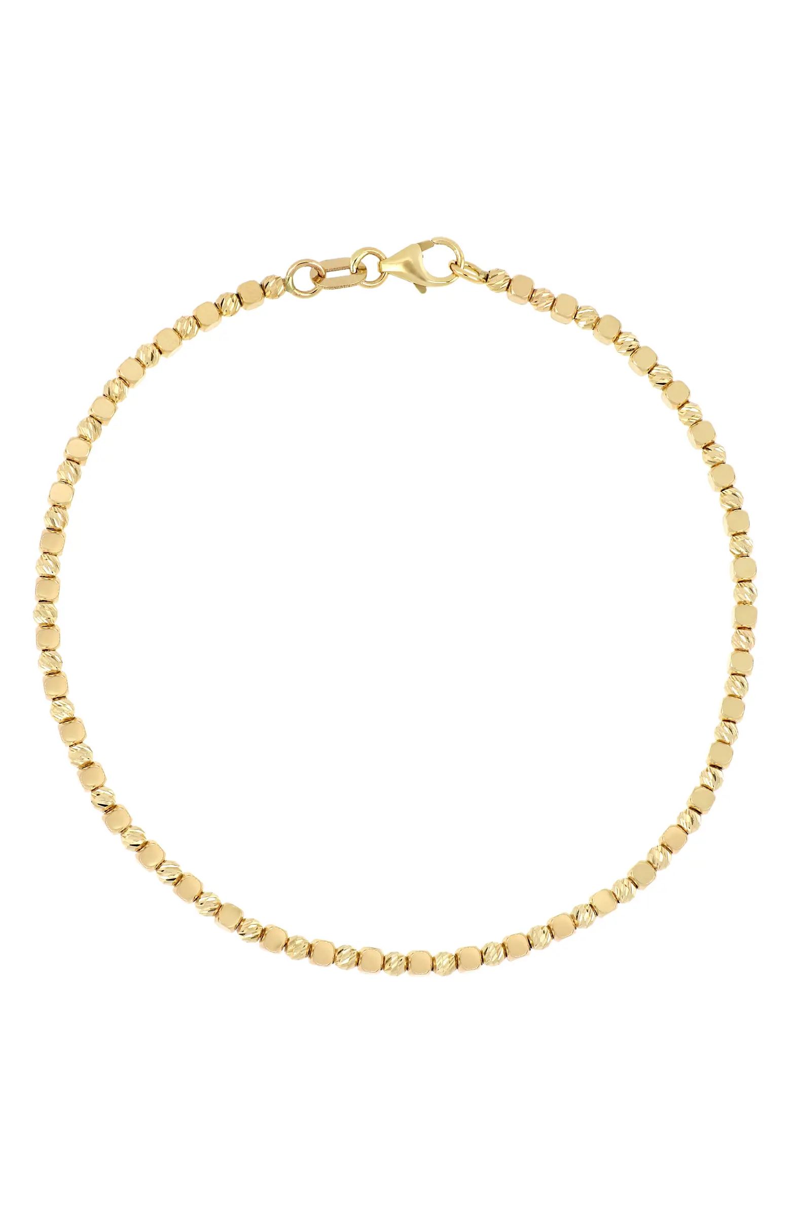 Mykonos 14K Gold Beaded Bracelet | Nordstrom