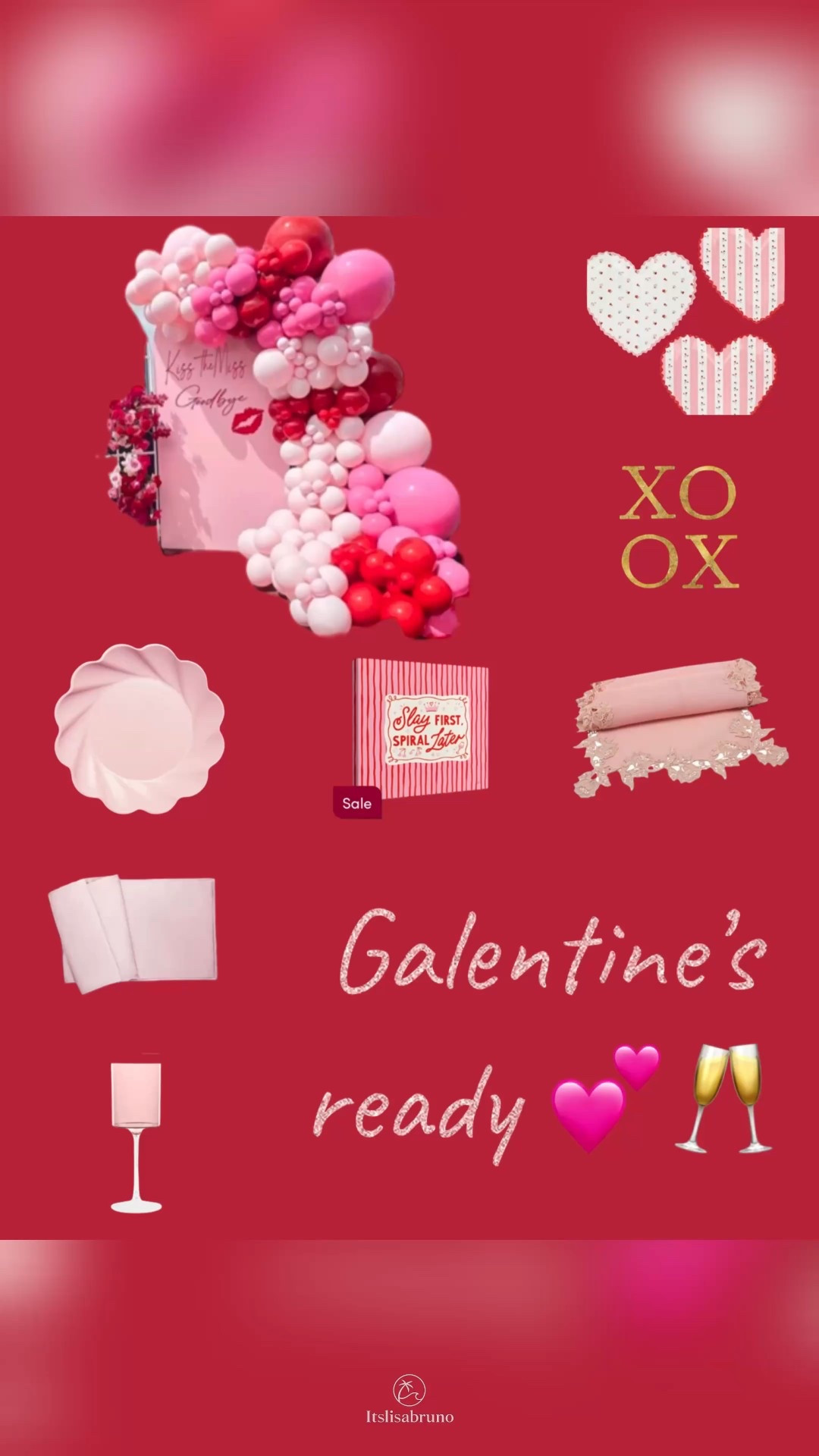 Hosting Galentine’s this year 💕 

Fun decor that feels festive without being over the top. Perfect for girls’ night, brunch, or cocktails. 🍸 

Linked these + more below! 💞

#Ad #GalentinesDay #ValentinesPartyDecor #EntertainingAtHome #LTKParty #HomeHosting
