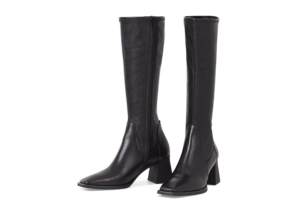 Vagabond Shoemakers Hedda Leather Tall Stretch Boots Women's Shoes Black : EU 39 (US Women's 9) M | Zappos
