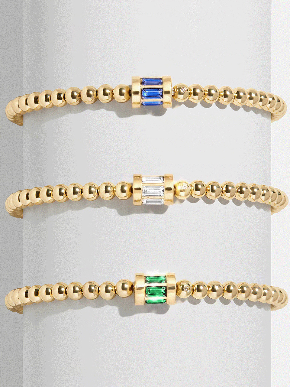 Tatum Birthstone Bracelet - Crystal | BaubleBar