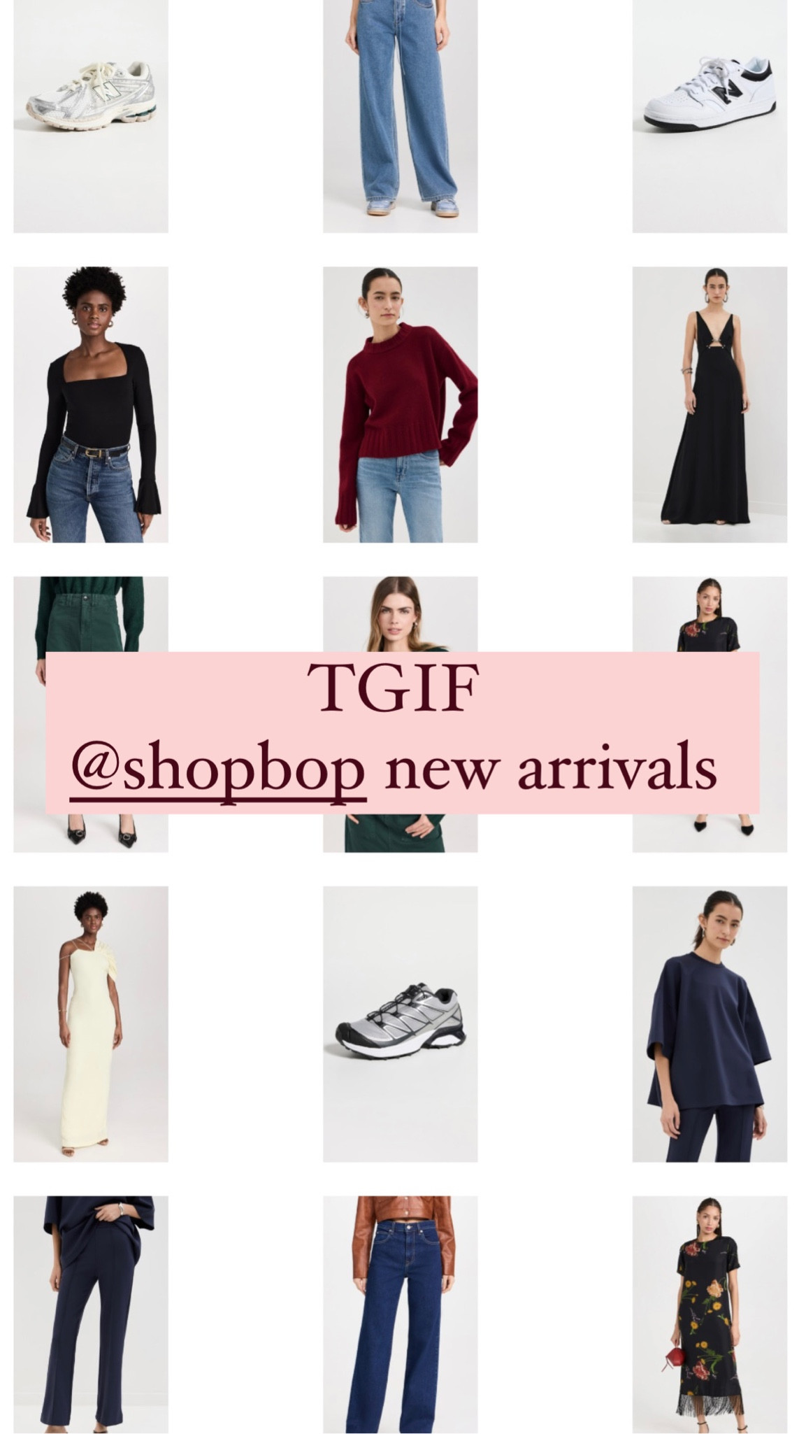 Shopbop New Arrivals we love 

#LTKSeasonal #LTKstyletip