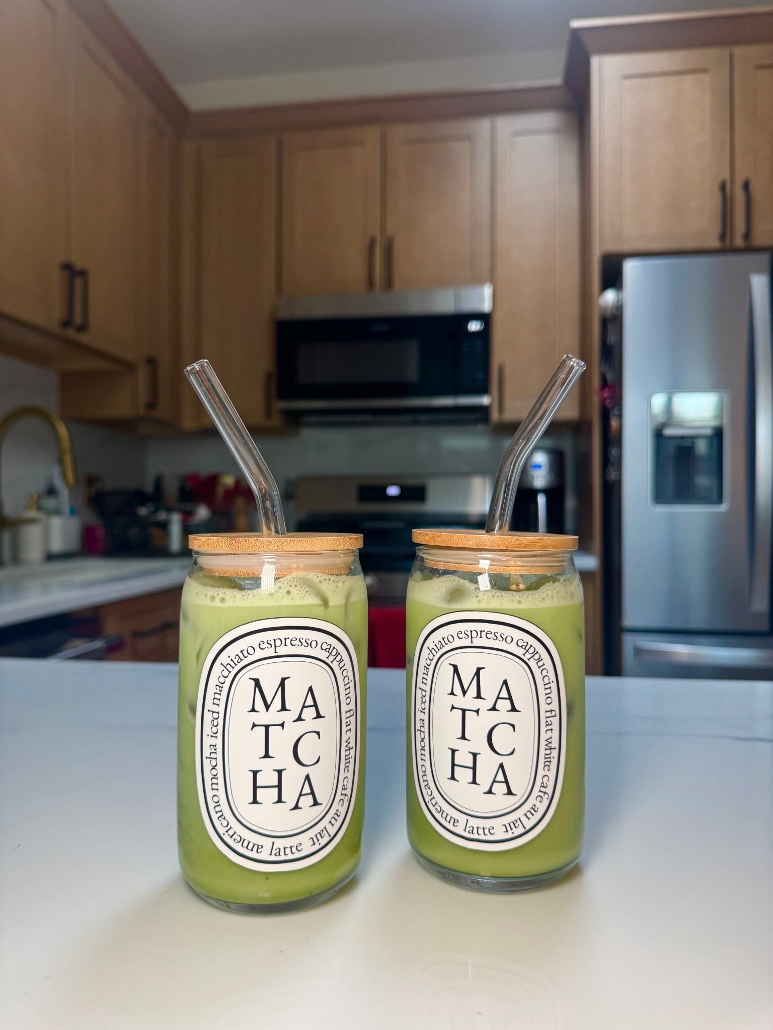 Making matcha at home is easy and fun! I tagged the matcha I got from Amazon as well as the straws and some cute glasses from Etsy!

#LTKmorningroutine #LTKHome