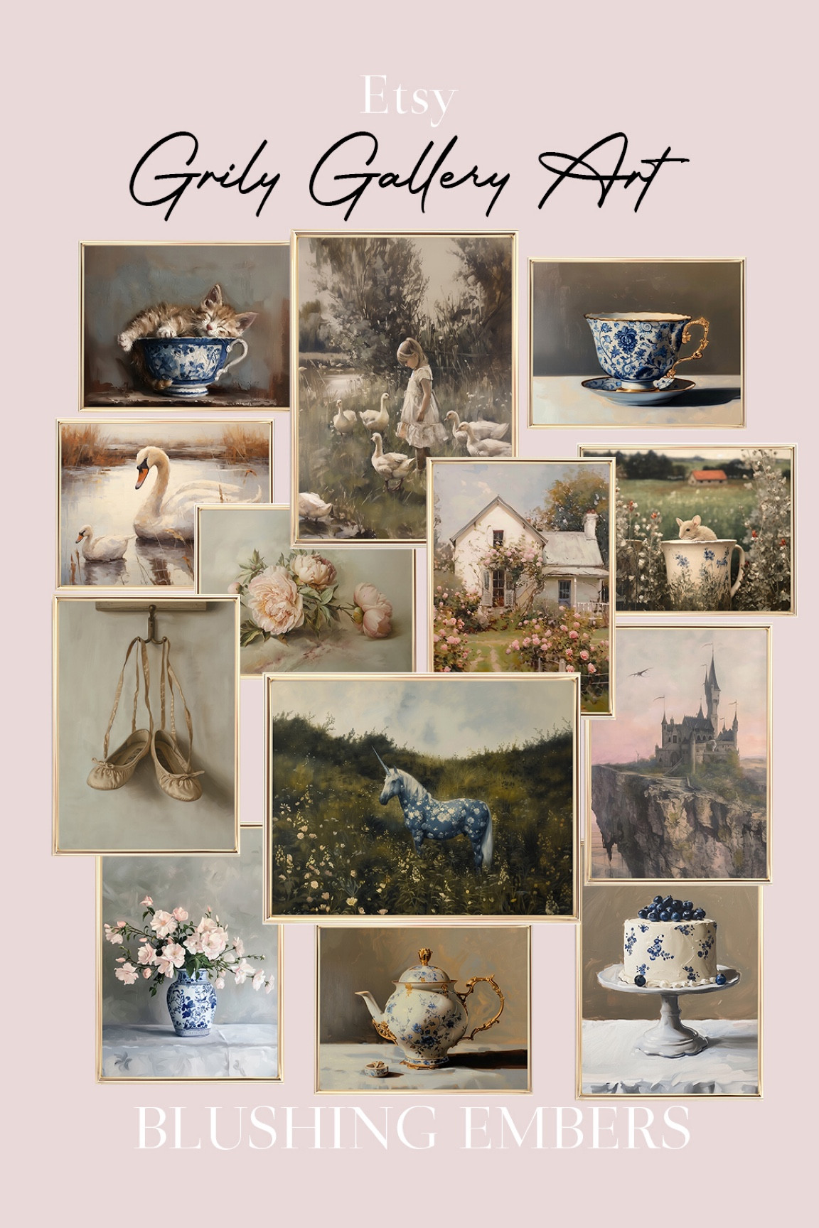 Girly gallery art prints are now live! So much chinoiserie love and I am here for it! 👏

#LTKKids #LTKBaby #LTKHome