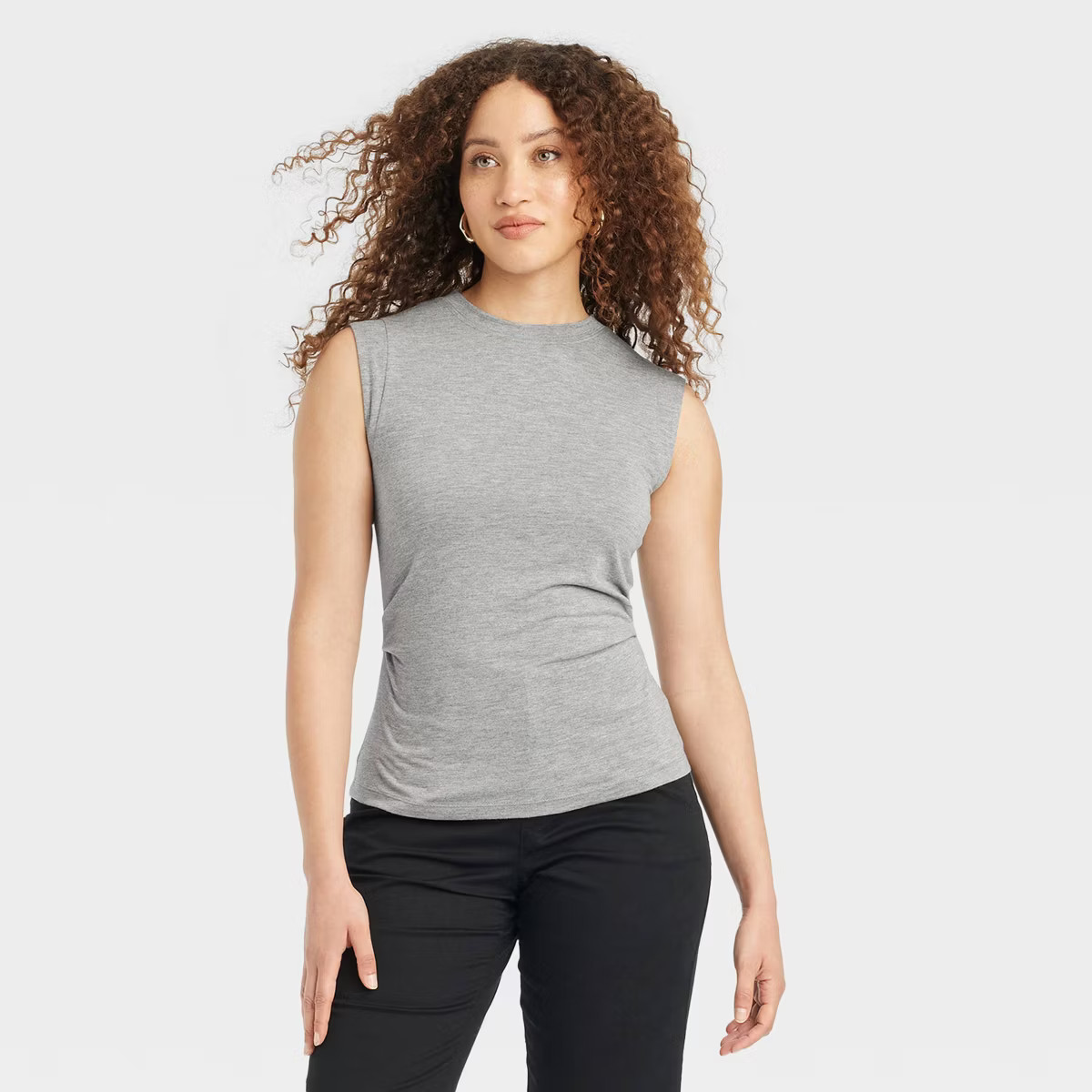 Women's Slim Fit Extended Muscle Tank Top - A New Day™ | Target