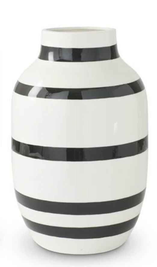 Elliot Striped Vase- Medium | House of Blum