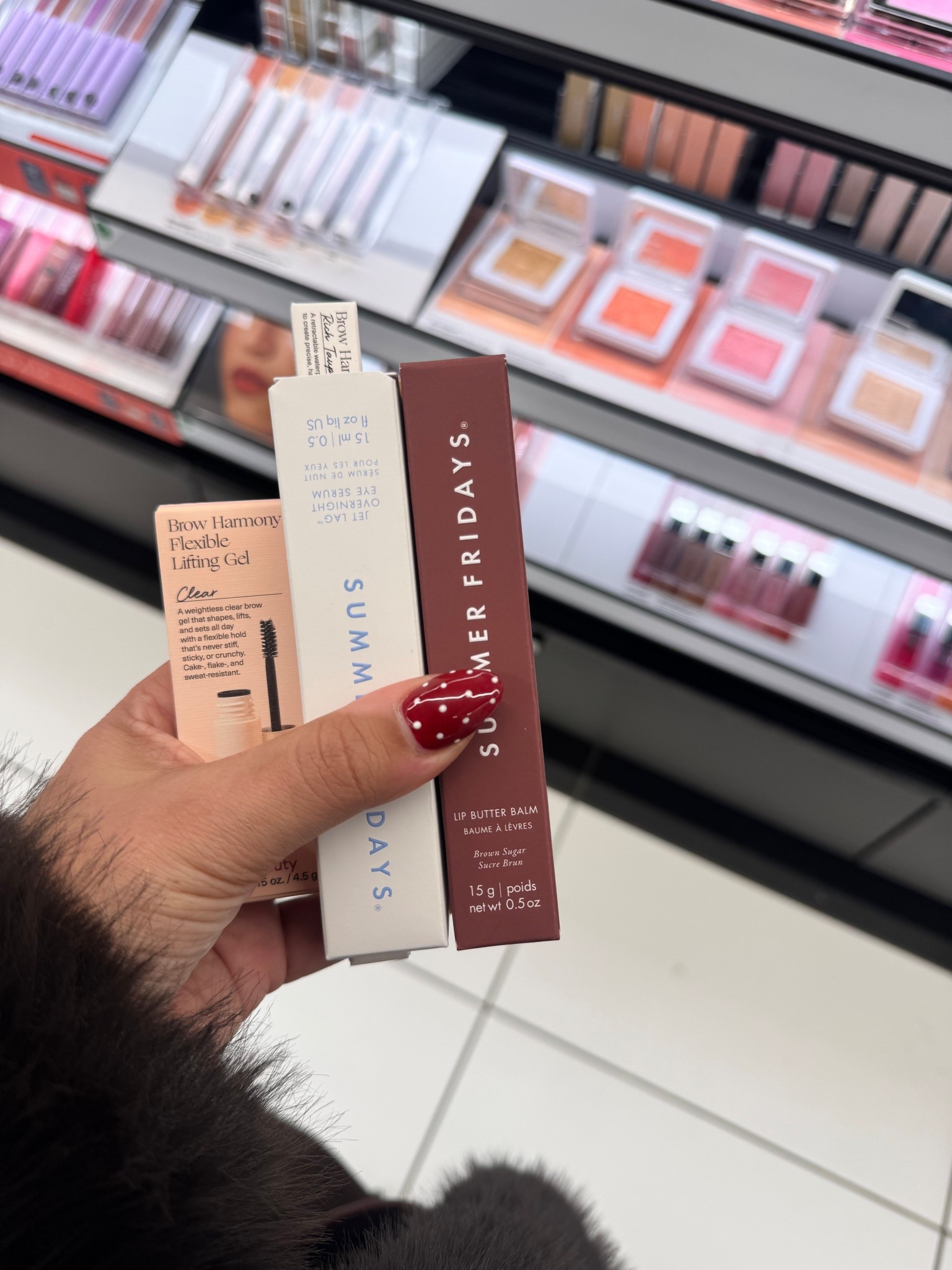 Summer Fridays, Jetlag overnight eye serum and lip butter balm
Rare beauty eyebrow pencil and brow gel 

#LTKselfcare #LTKValentine #LTKBeauty