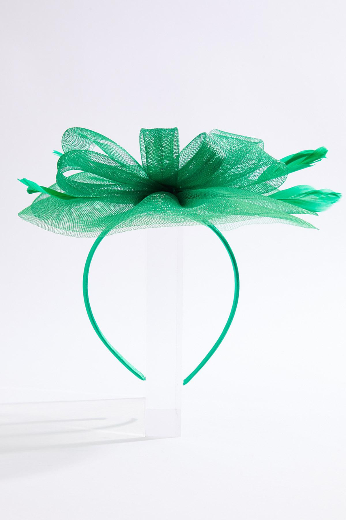 Bow Feather Mesh Veil Fascinator | Cato Fashions