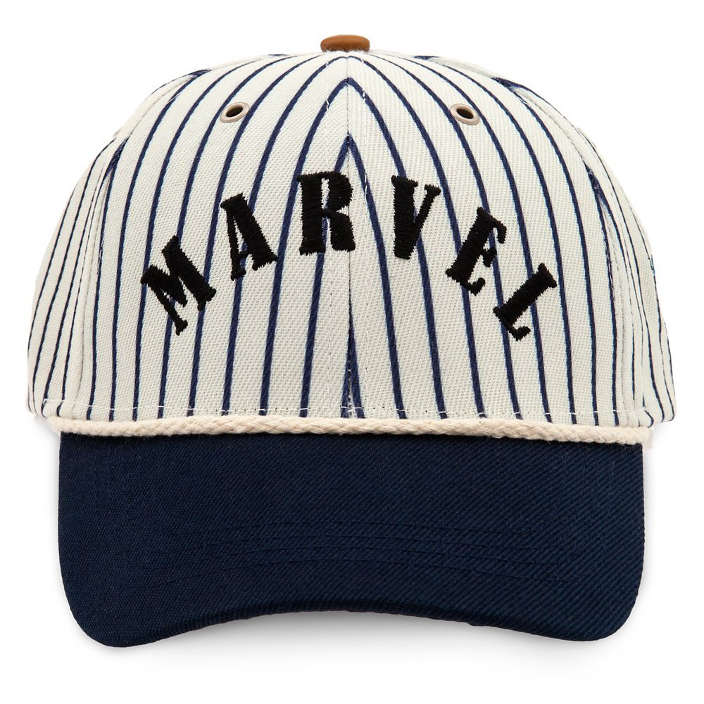 Marvel Striped Baseball Cap for Adults | Disney Store