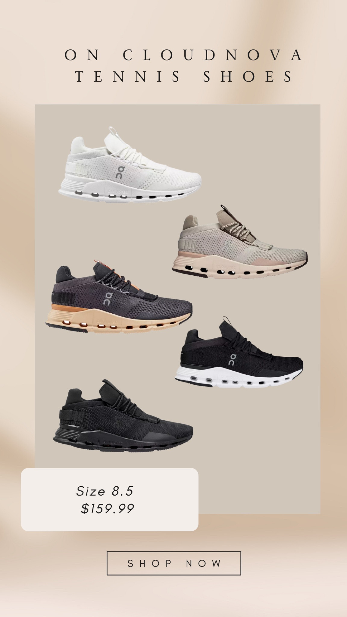 On CloudNova Tennis Shoes 💗

#LTKshoecrush