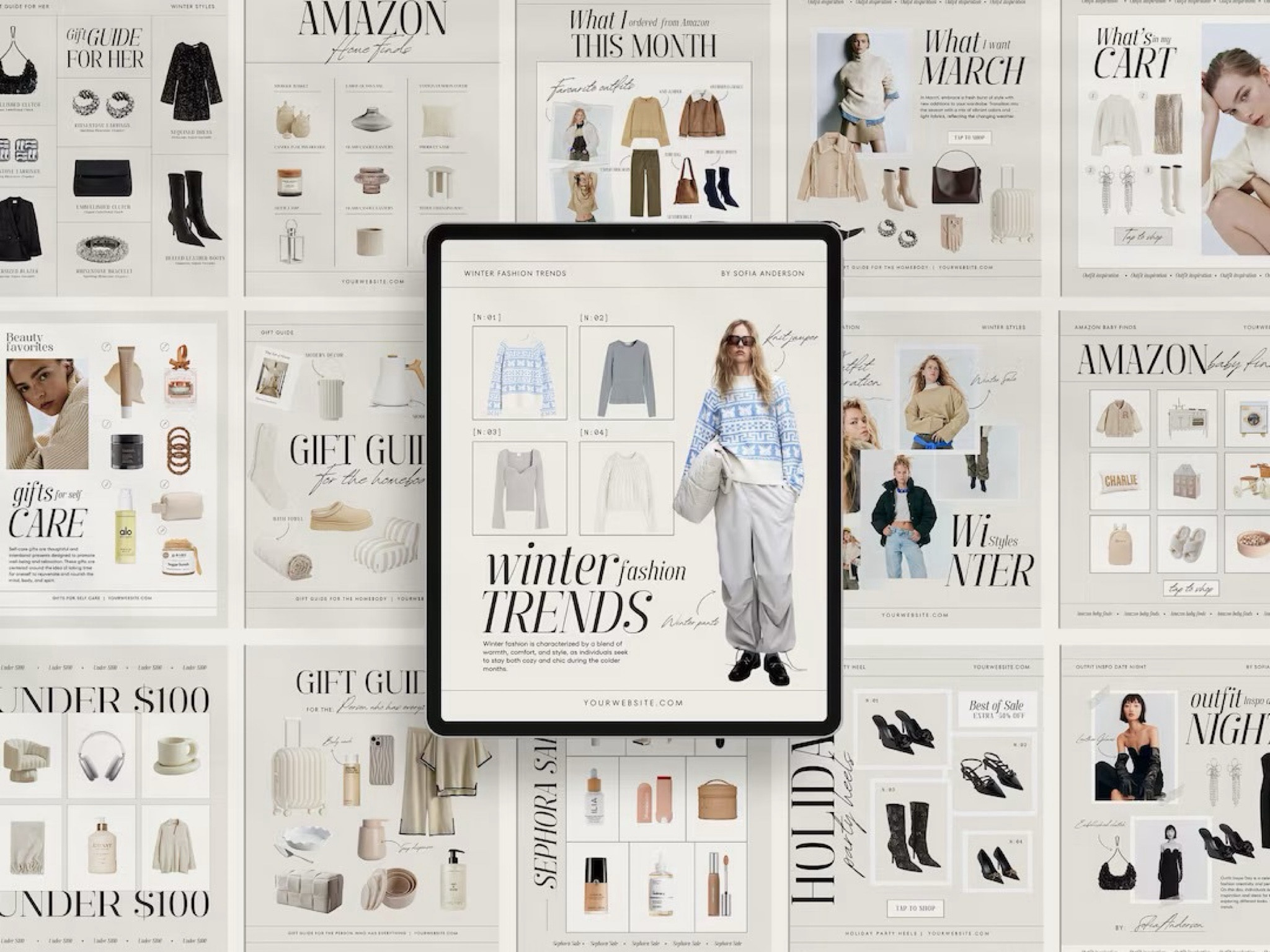 Etsy: Canva, templates & more! 📲 

These are such a great start for those just beginning on LTK, or starting a website or blog of their own. So many of them are under even $40 for bundles, some are Instagram based and so much more. Make sure to check out my Digital highlight for more of my favourite templates!💫

#LTKSpringSale #LTKbeauty #LTKfindsunder50